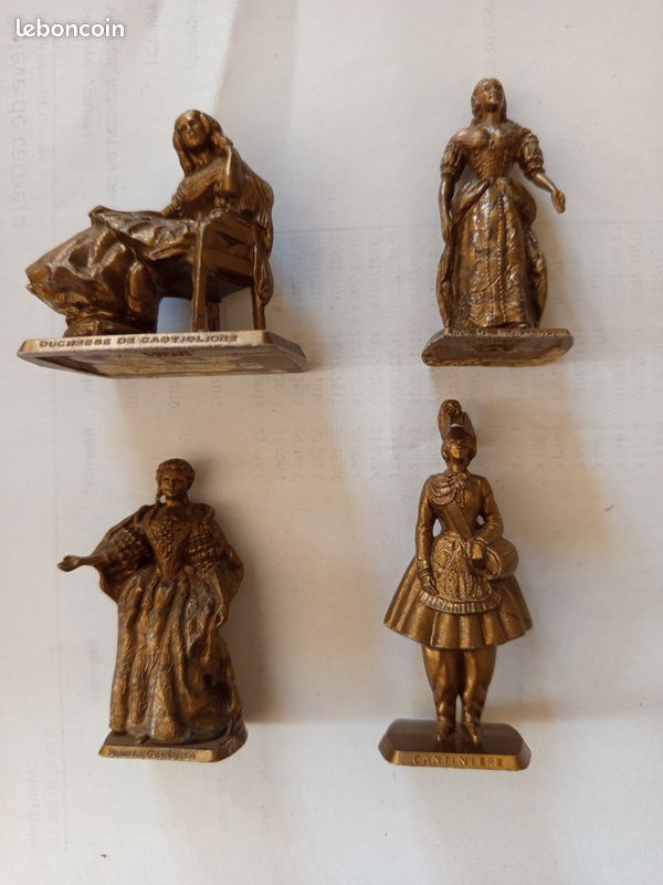 Figurines Soldats En Métal - Bronze - 40mm - Collection - Occasion