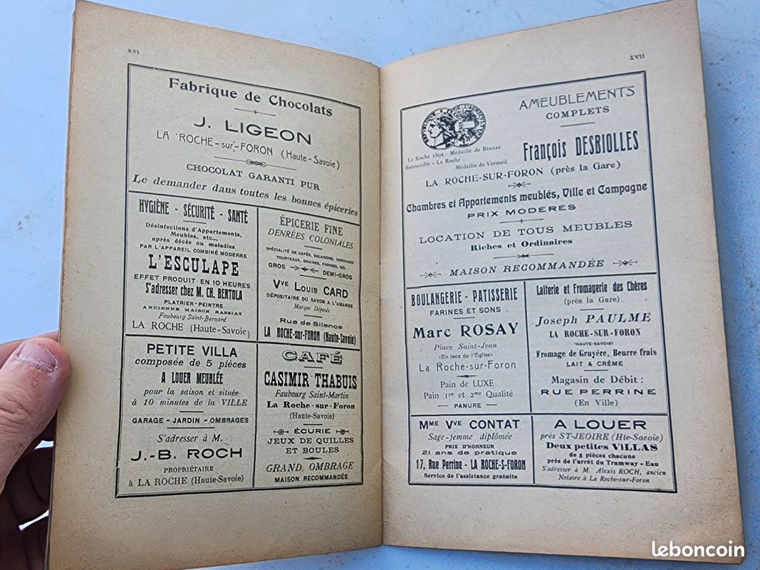 Guide touristique La Roche-sur-Foron 1912 Haute-Savoie édition ancienne (image 5)