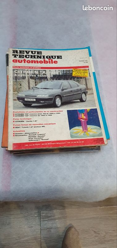 Revue technique Citroën Xantia (image 1)