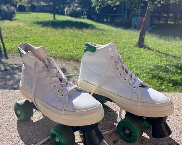 Patins à Roulettes à Talons Kowaku - Chaussures à Roulettes Réglables, Enfant, Avec LEDs Clignotantes