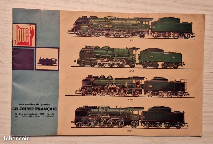 Lot De 5 Wagons Voyageurs Jouef – État Correct, échelle HO, Voie Normale, Plastique