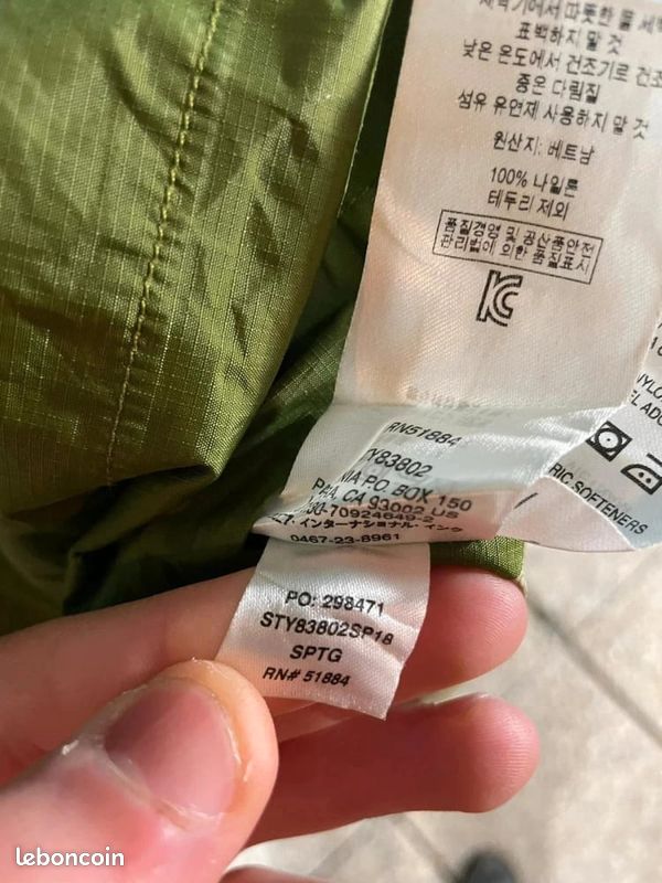 Veste Imperméable Patagonia verte (image 5)