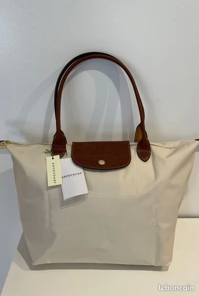 Longchamp Le Pliage Tote Bag Taille L Blanc Accessoires