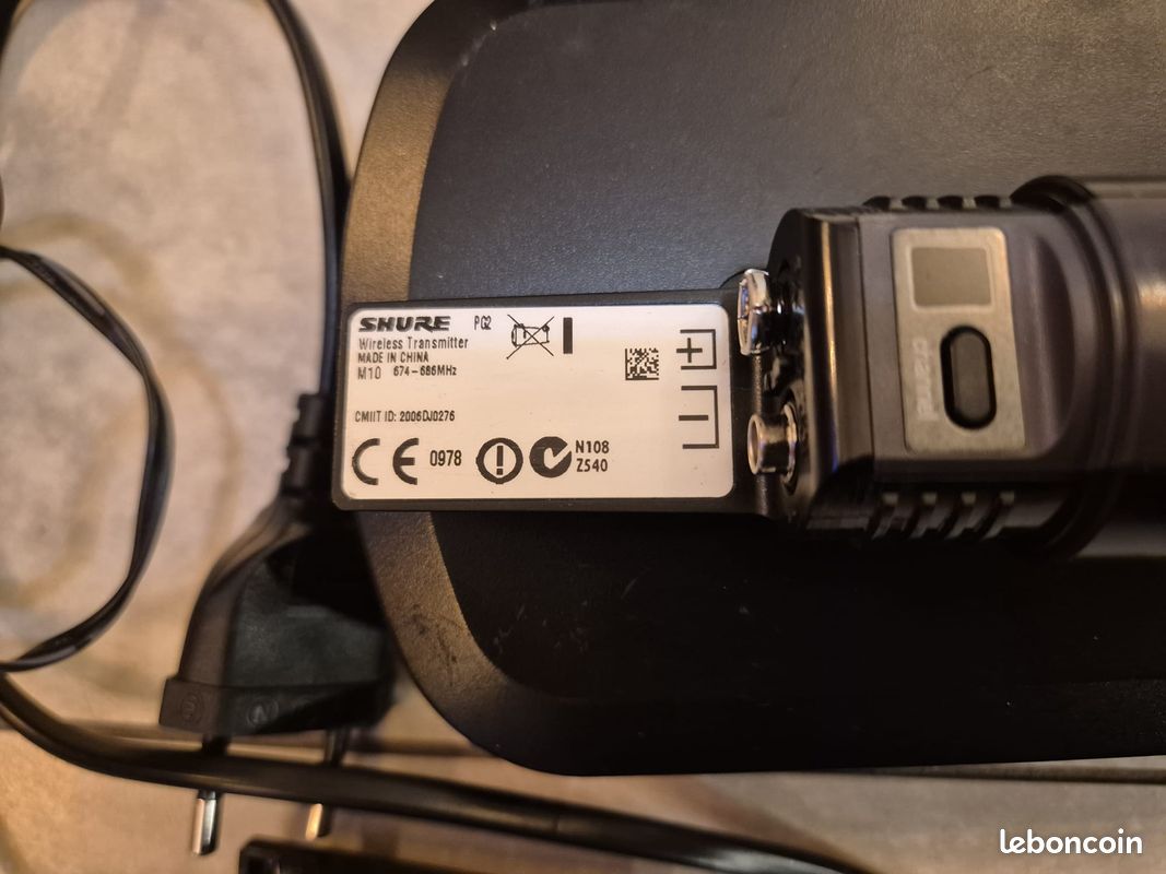 Système sans fil SHURE pour la voix Bêta 58A (image 5)