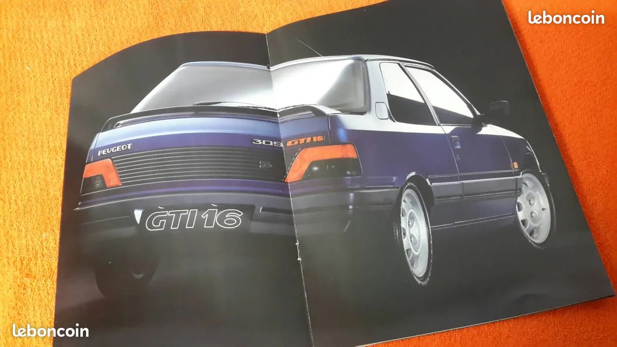 Prospectus Peugeot 309 gti 16 (image 2)