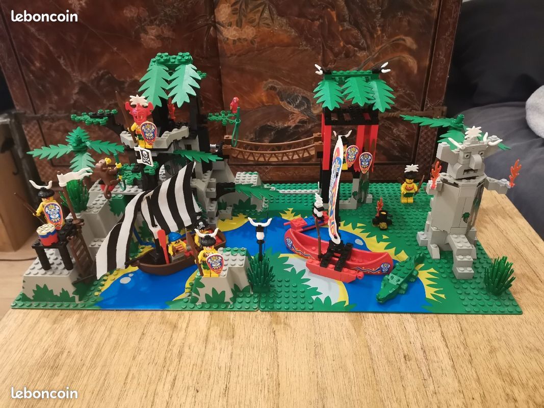 Lego 6278 Pirate Enchanted island thème indigènes Jeux Jouets