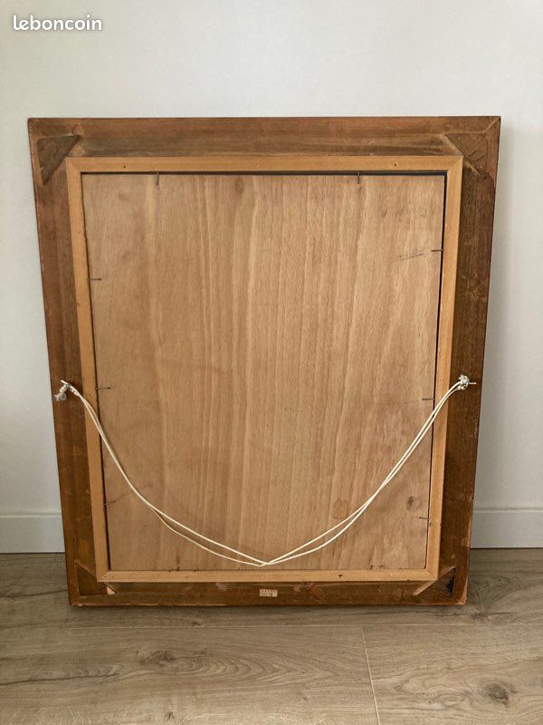 Miroir ancien doré (image 4)