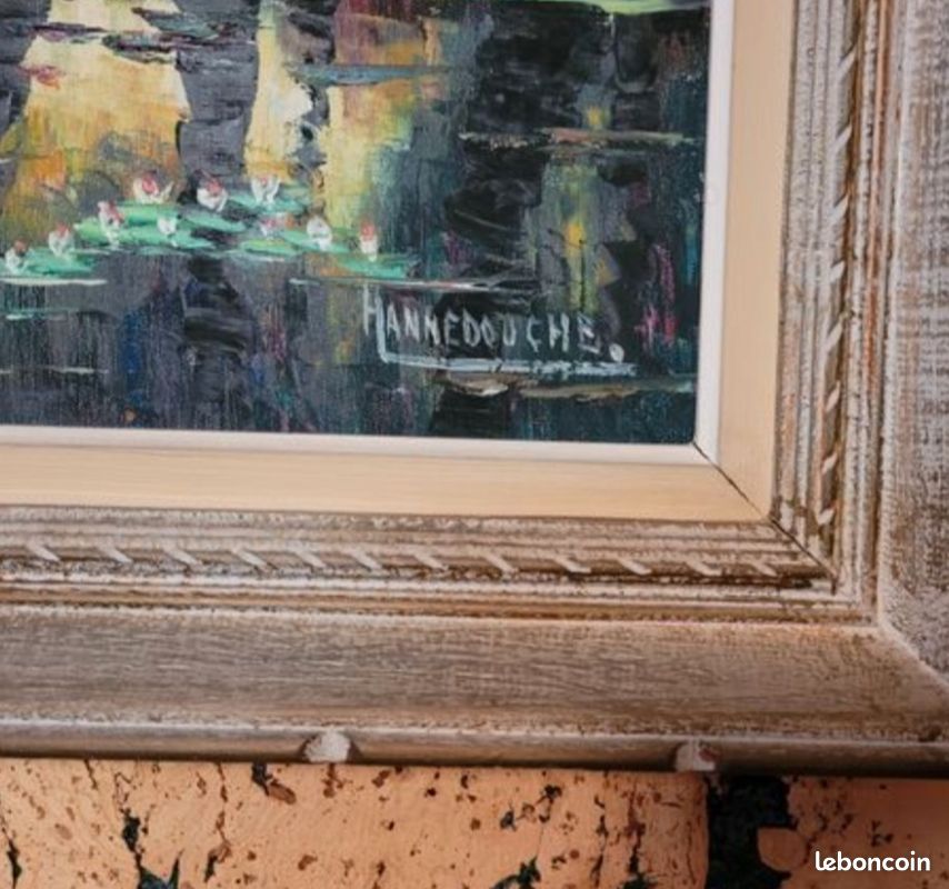 Peinture à l'huile Jean HANNEDOUCHE (image 5)