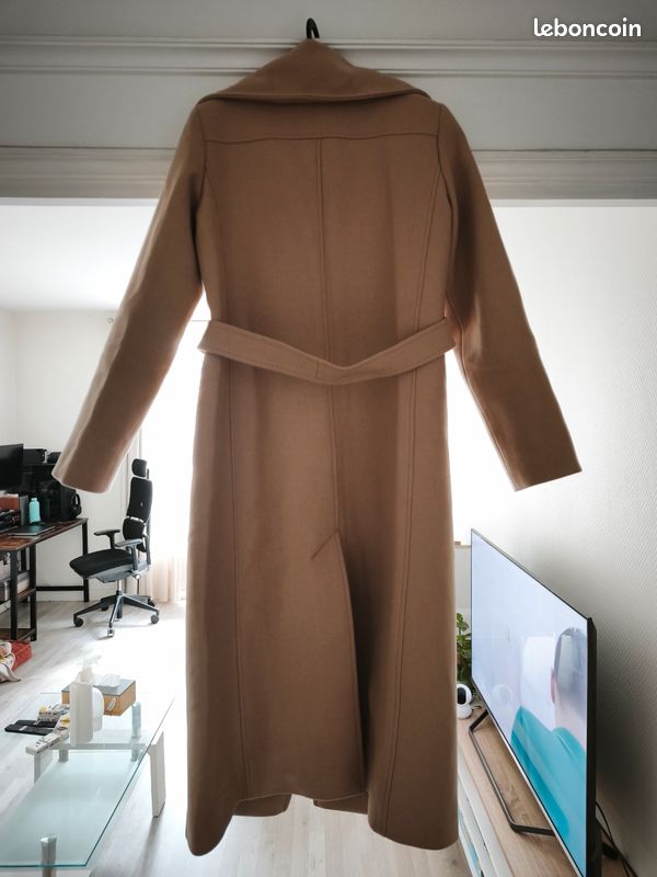Manteau 100% Laine Fait Main (image 2)