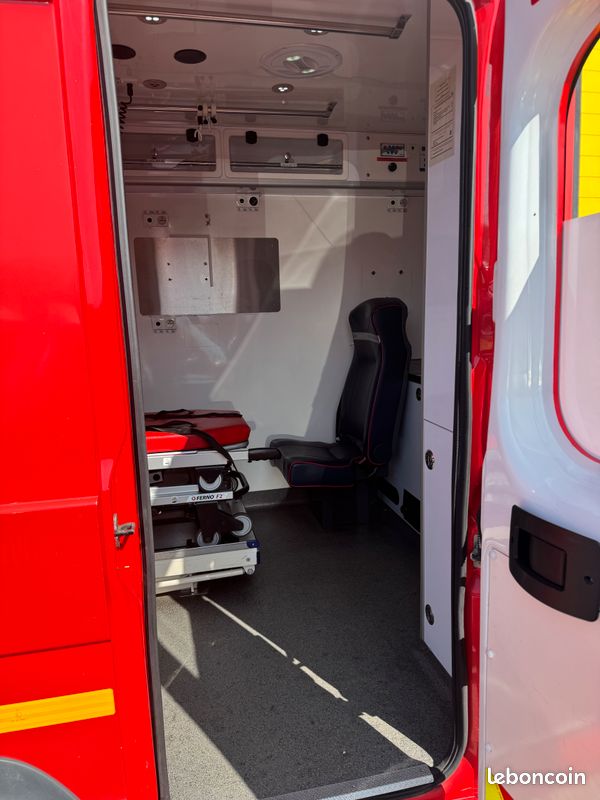 🚒master 2.5 dci 100cv cellule ambulance pompier bv6🚒 (image 3)