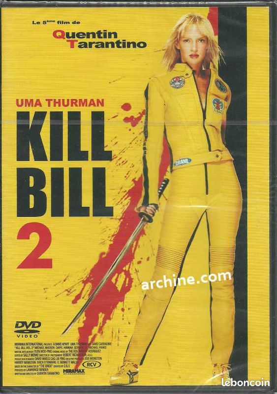 KILL BILL 2 ~ Quentin Tarantino ~ DVD NEUF Scellé (image 1)