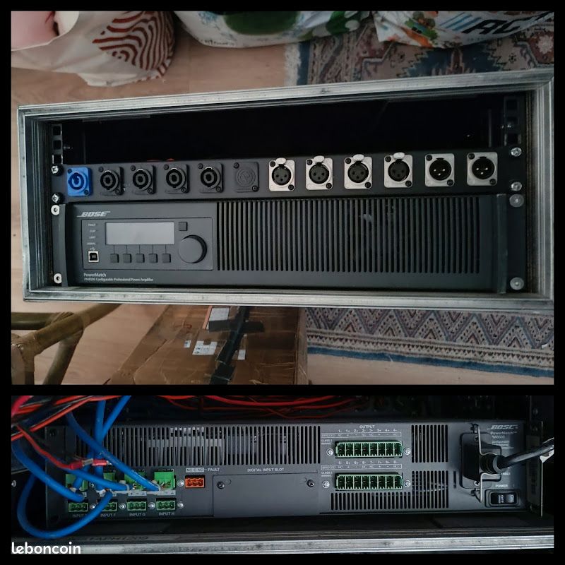 Amplificateurs 4000 w professionnels numériques Bose Powermatch PM 8500 2 Amplificateurs professionnels numériques Bose Powermatch PM 8500- Amplificateur numérique Bose Powermatch PM 8500 8 (image 1)