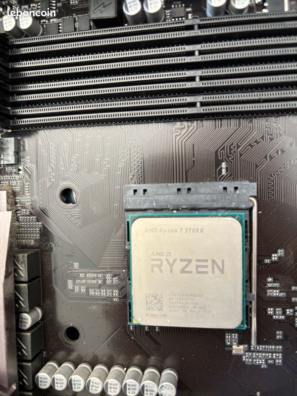 Carte mère aorus b450 élite + ryzen 7 2700x (image 3)