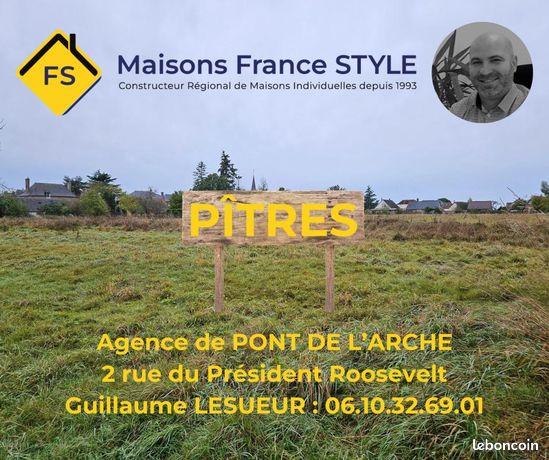 Terrain 525 m² Pitres