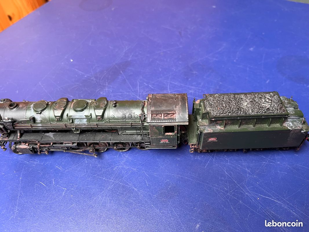 Locomotive Vapeur Jouef 150 25021 Belge et son Tender Réf 8741 | Achetez sur