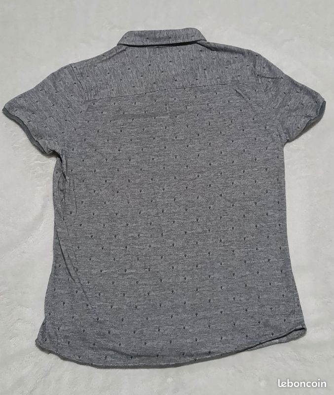 Jean stretch coupe slim denim gris homme | La Halle