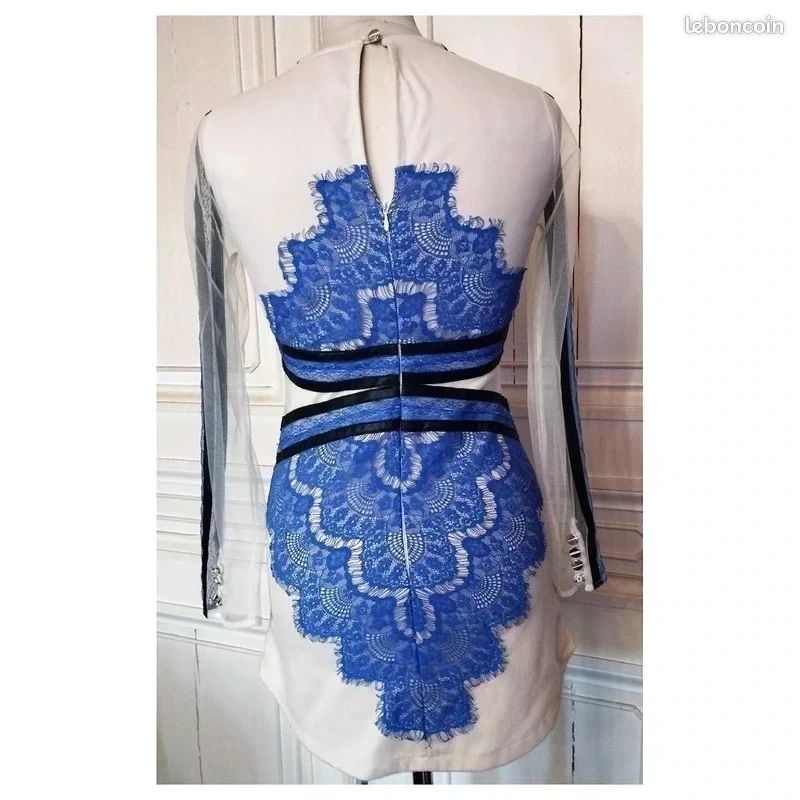 Robe Soirée Chic Sculpturale T XS/S (image 18)