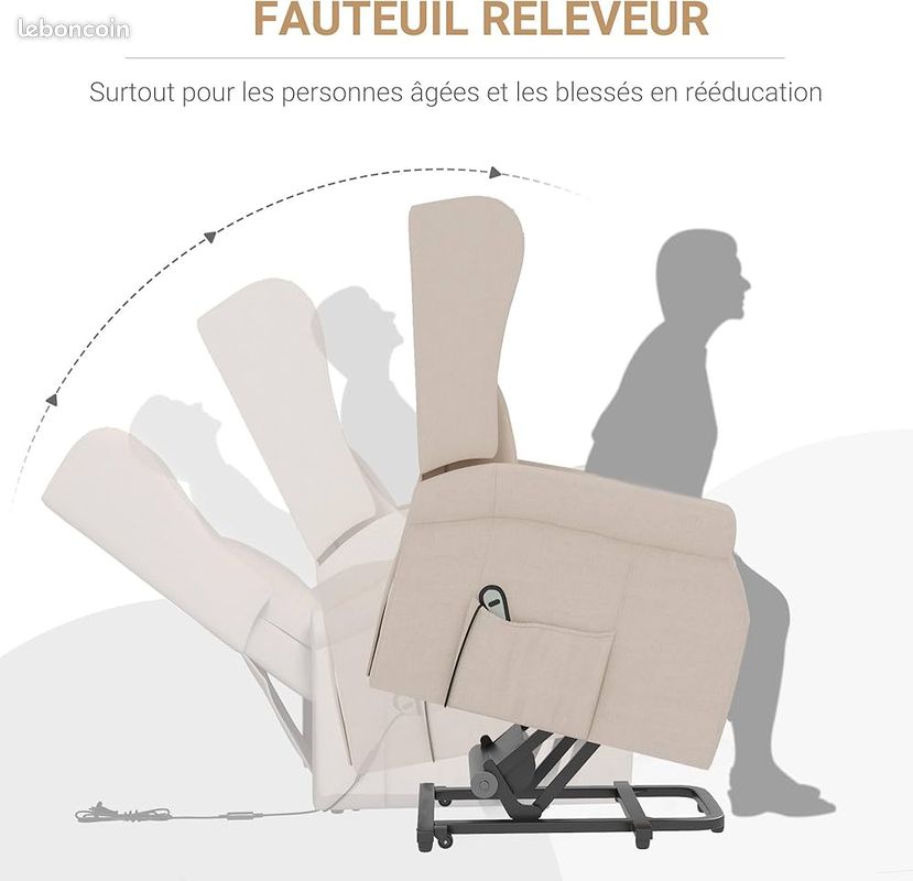 Fauteuil électrique releveur inclinable (image 2)