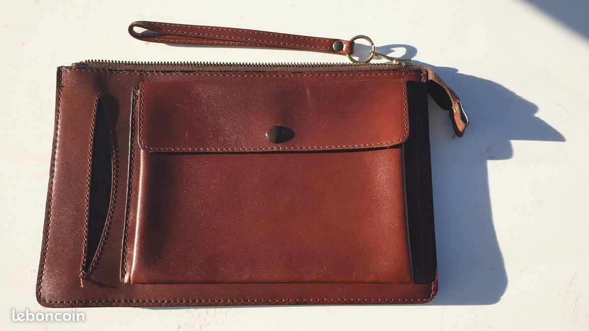Pochette cuir homme (image 2)
