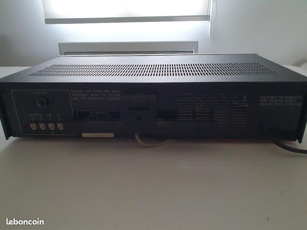 Tuner Numérique Pioneer TX-710 L – D'occasion, Bon état, Réglages Numériques, Son Clair