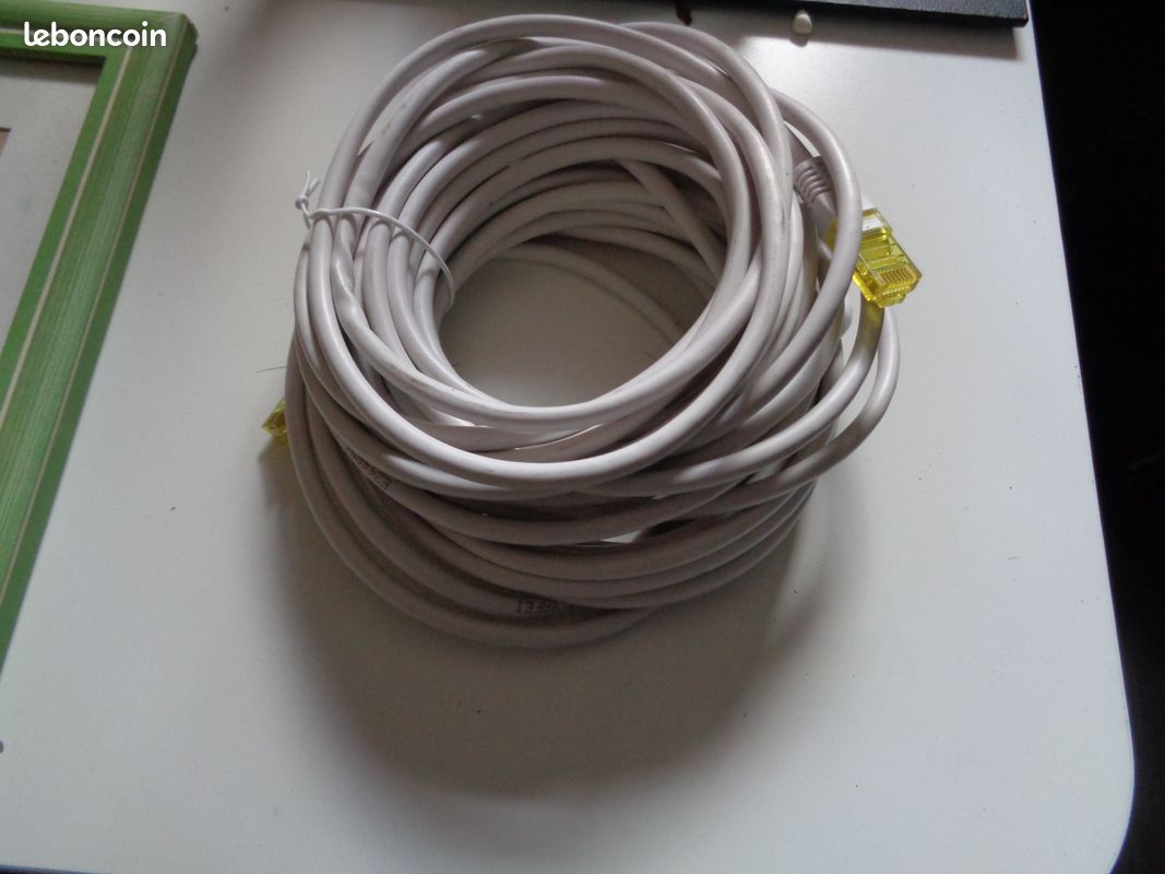 Câble réseau RJ45 de 10m (image 2)