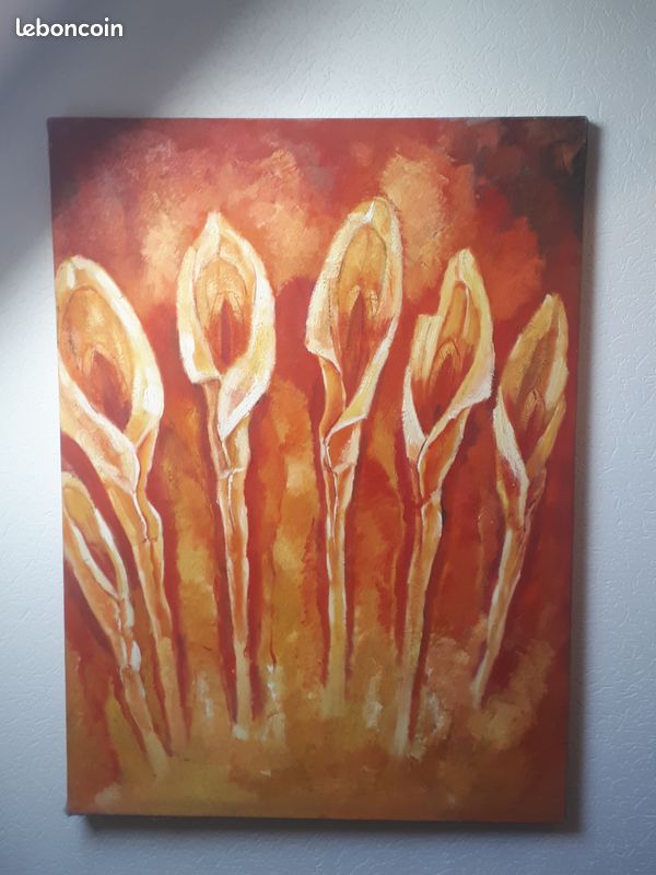 Huile sur toile 100x73cm (image 2)
