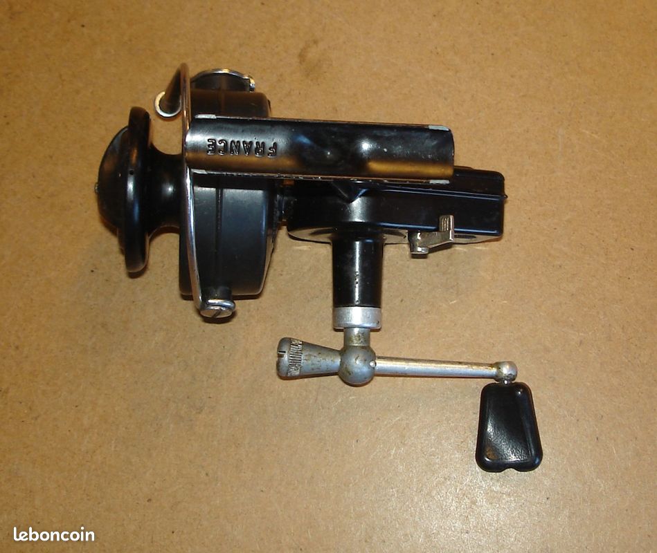 Moulinet Mitchell 208S Vintage Noir – Pêche Carnassier, Made In France