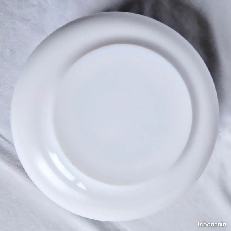 Saladier blanc Arcopal vintage - Arts de la table