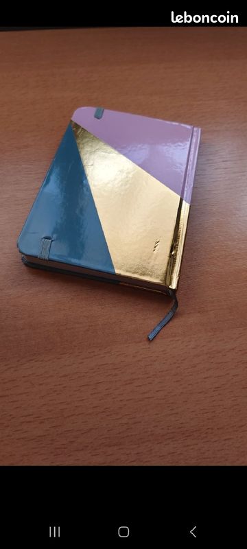 Petit cahier à note 3 couleurs 15cmx10,5cm (image 2)