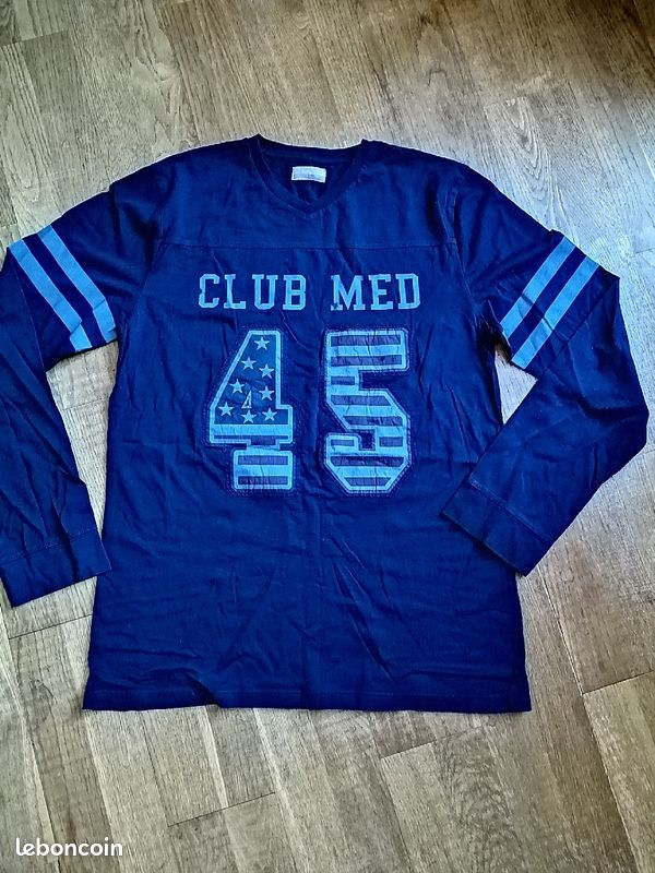 T. Shirt m. Longues Club Med 45 T. M Neuf (image 2)