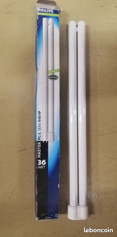 Lot 6x Philips MASTER PL-L 36W - 840 Blanc Froid | 4 Pin 36W/840/4P