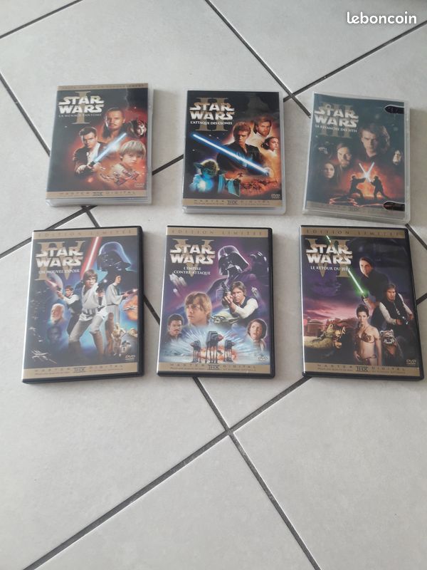 Star war dvd épisodes 1 à 6 (image 1)