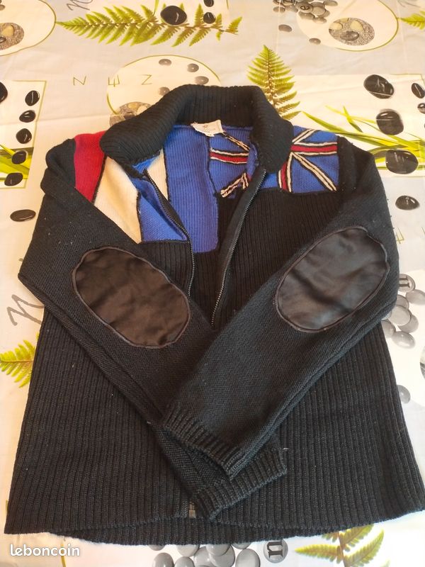 Vêtements Gilet Drapeau Noir Veste Sans Manche Drapeau Noir Taille