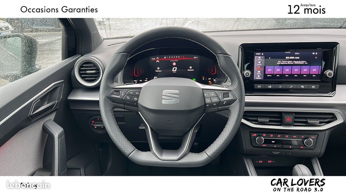 SEAT Arona 1.0 TSI 115 ch Start/Stop DSG7 FR (image 12)