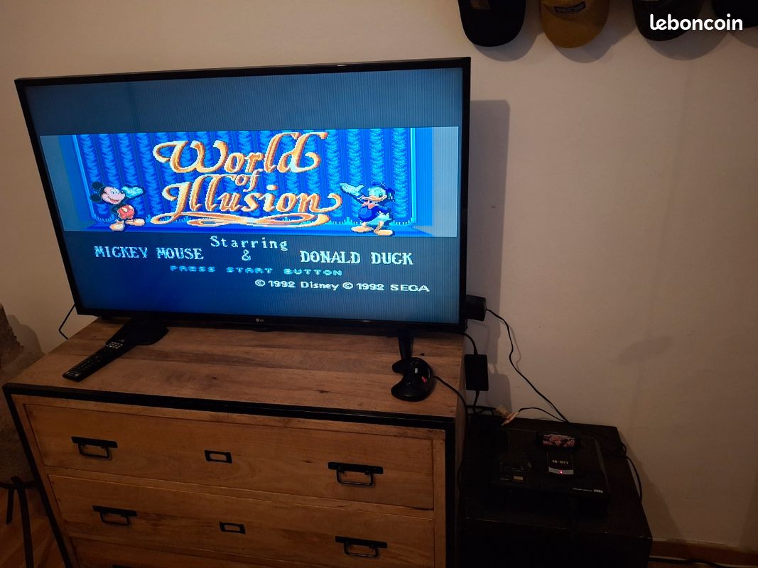 World of Illusion – Mega Drive – Boîte + Cartouche – Testé (image 2)