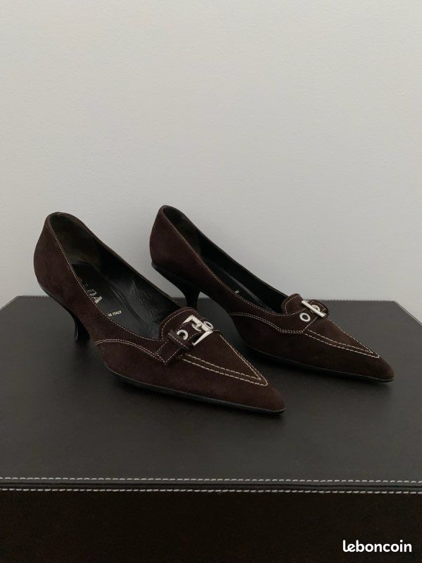 Escarpins PRADA (Pointure 37,5 / Made in Italy) (image 5)