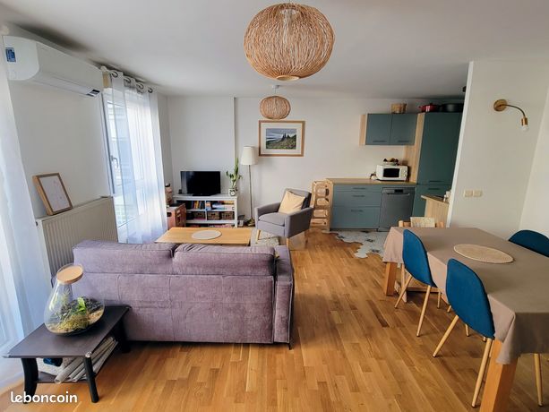 T3 Duplex meublé de 72 m² – Climatisation réversible – À 150 m du métro Gare de Vaise – Disponible le 1er septembre 2026 — 1