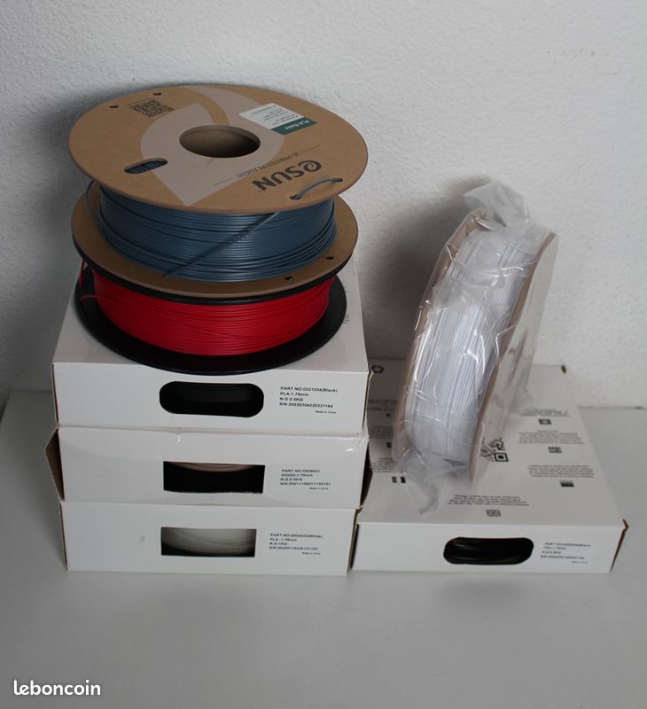 Imprimante 3D FLSUN Super Racer + bobines PLA - À réparer (image 3)