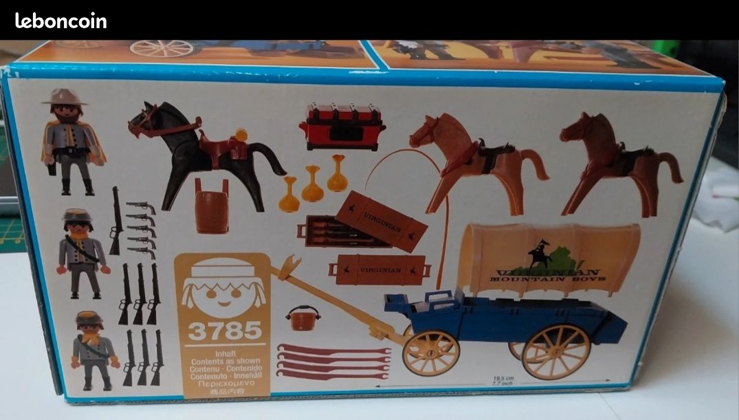 Playmobil Western - Soldato Sudista Reggimento Butternut - Usato - Foto 3