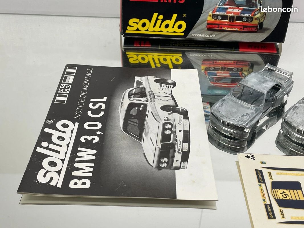 1:18 BMW 3.5 CSL - Justice/Belin - 24H Le Mans 1976 - Model Car Kits | Plastic Model Cars