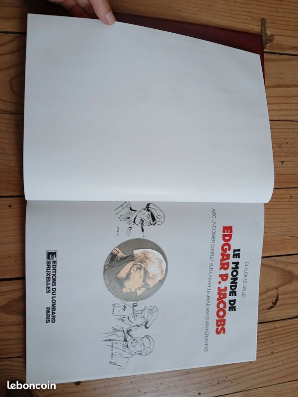 Le monde de Edgar P. JACOBS le lombard eo 1984 (image 3)