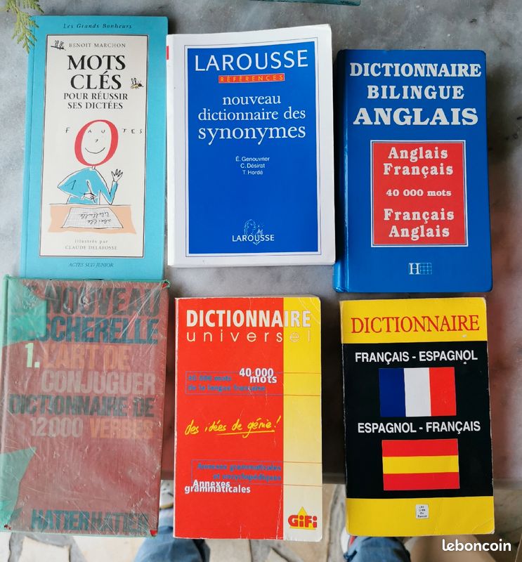 Livres Dictionnaire et Bescherelle (image 2)