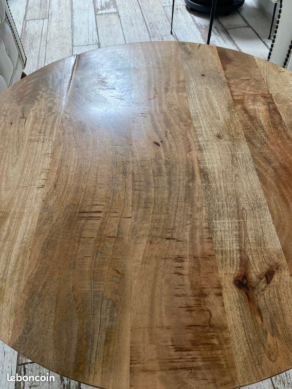 Table basse bois massif (image 5)