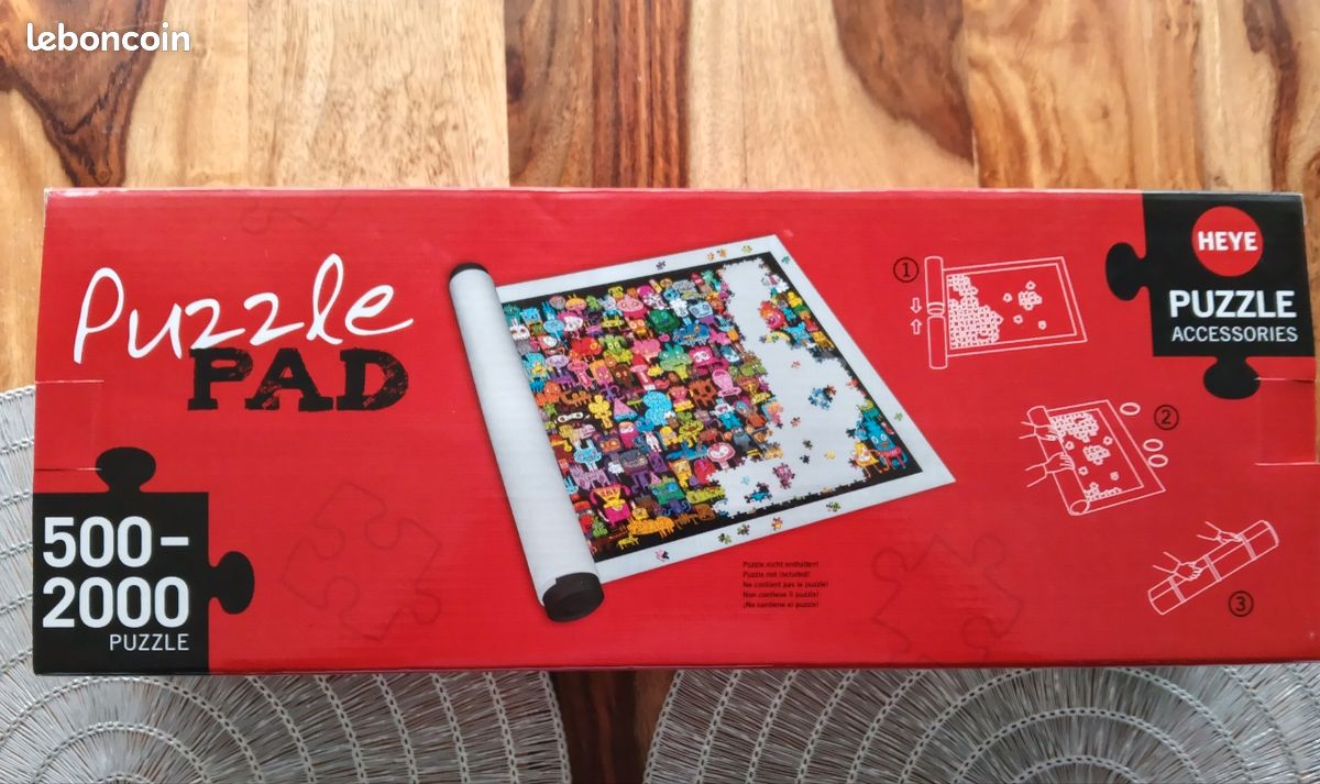 Tapis neuf pour puzzles de 500 à 2000 pièces (image 2)