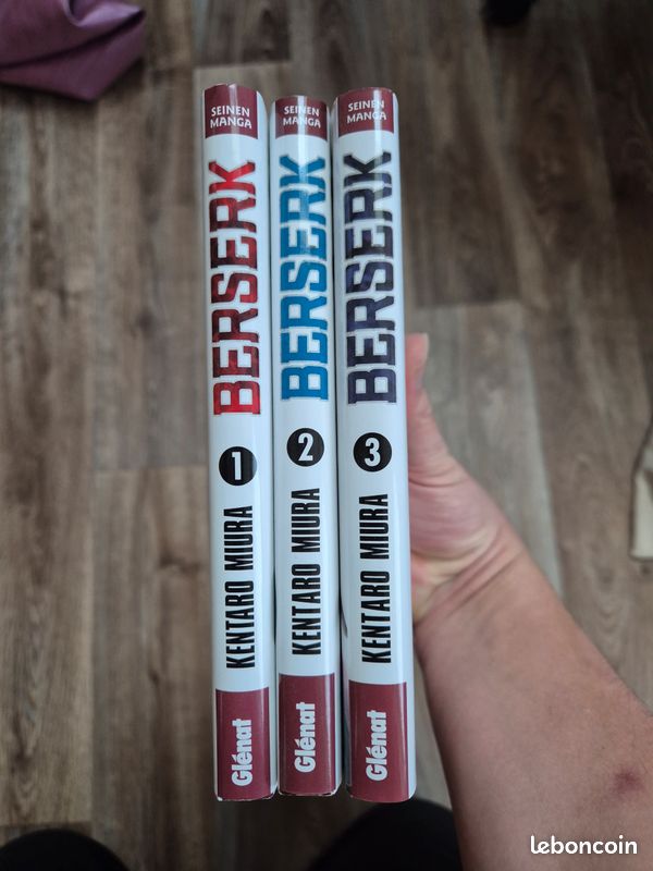 Manga Berserk tome 1,2 et 3 (image 2)