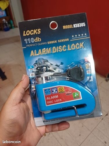 🔒 Bloc disque avec alarme puissante pour moto et scooter (image 9)