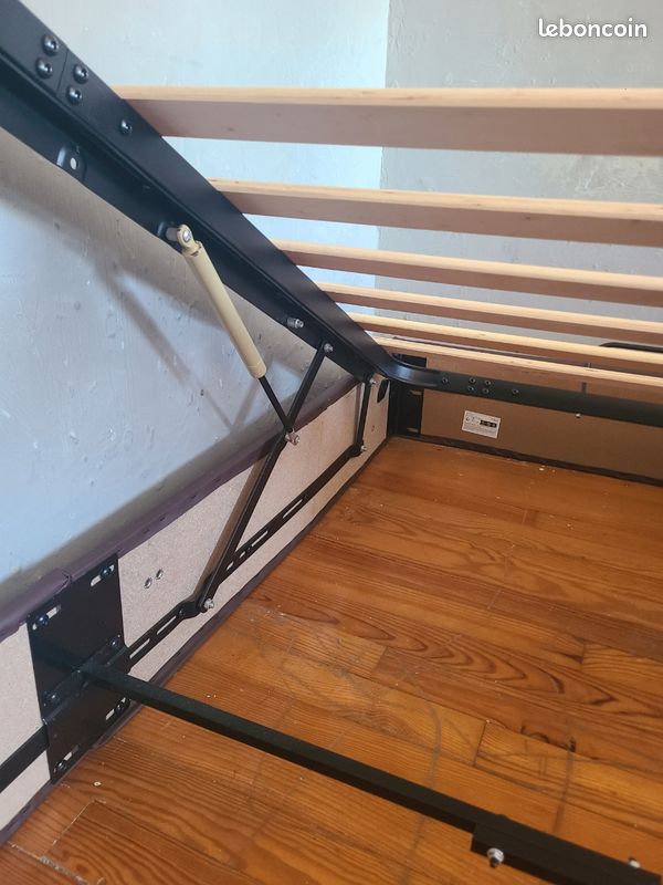 Lit cofre une place avec matelas (image 3)