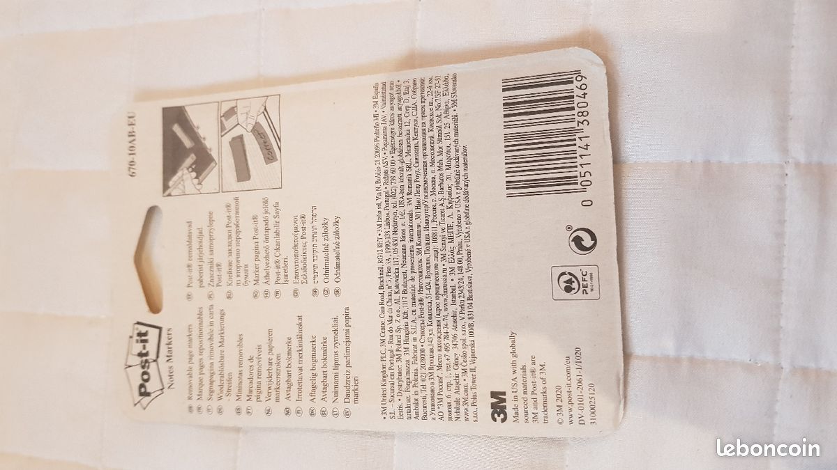 Lot de 10 paquets de post-it (image 3)