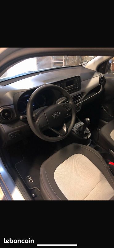 HYUNDAI I10 1.0 ECO-Initia 67-1ère main-faible kms-5 portes (image 2)