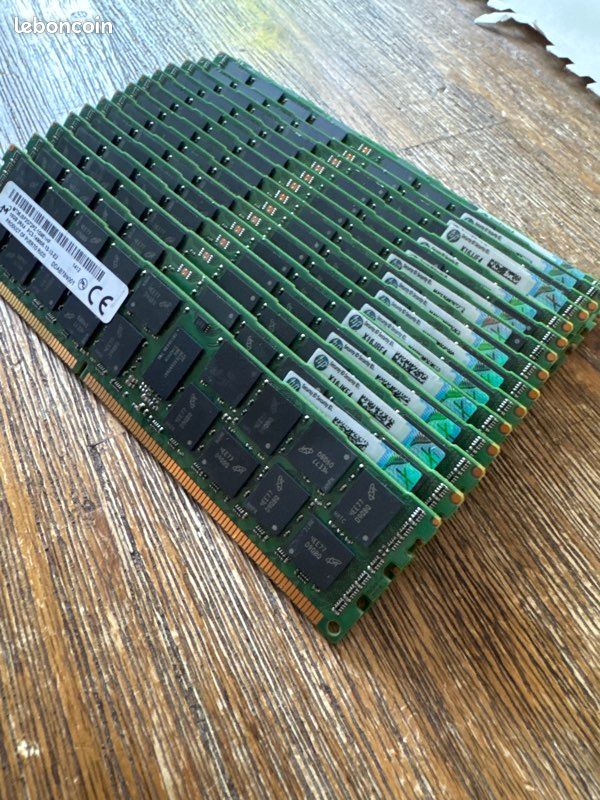 Barrettes RAM 16GB ECC DDR3 PC3-14900R pour serveur – Prix dégressif (image 1)